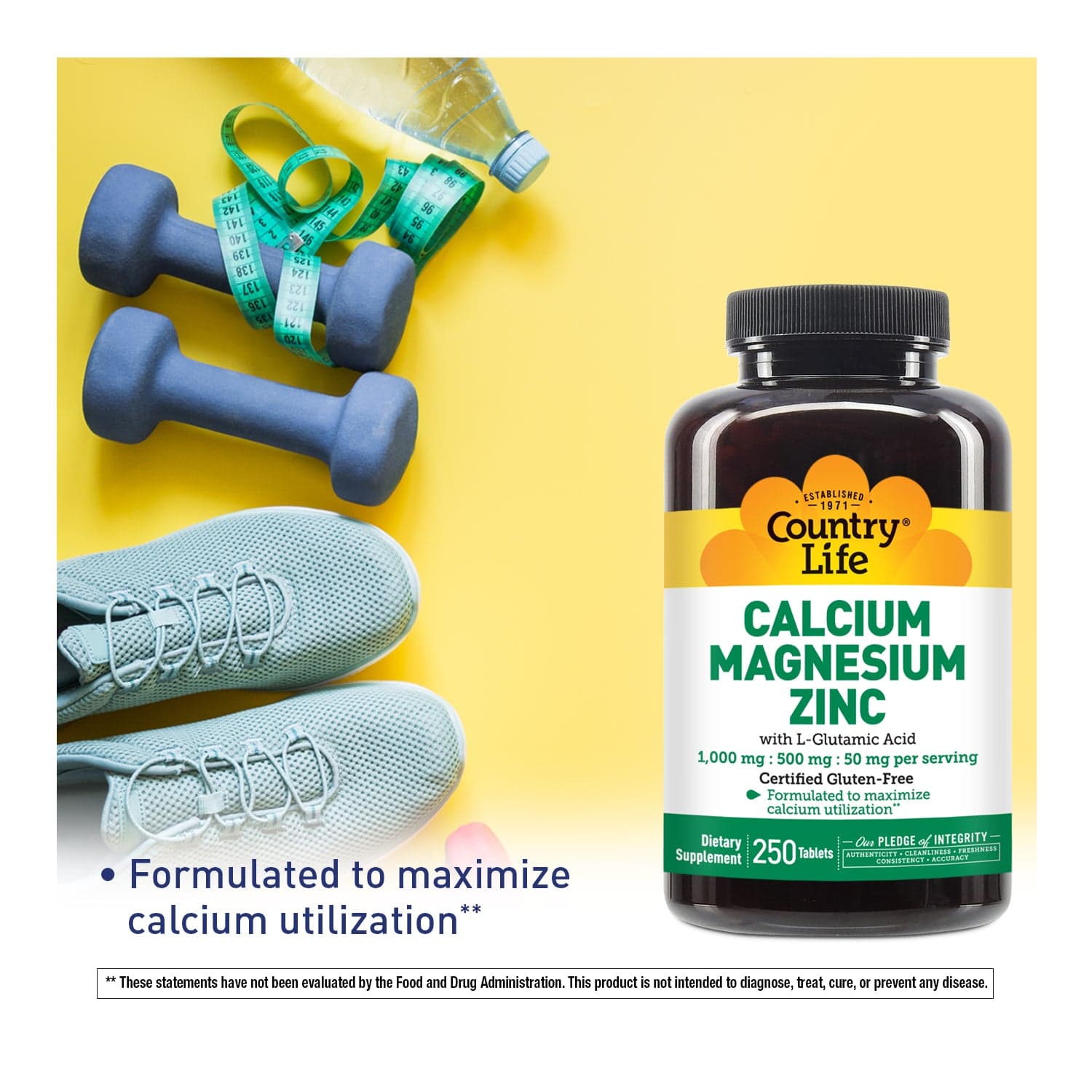 Country Life Calcium Magnesium Zinc