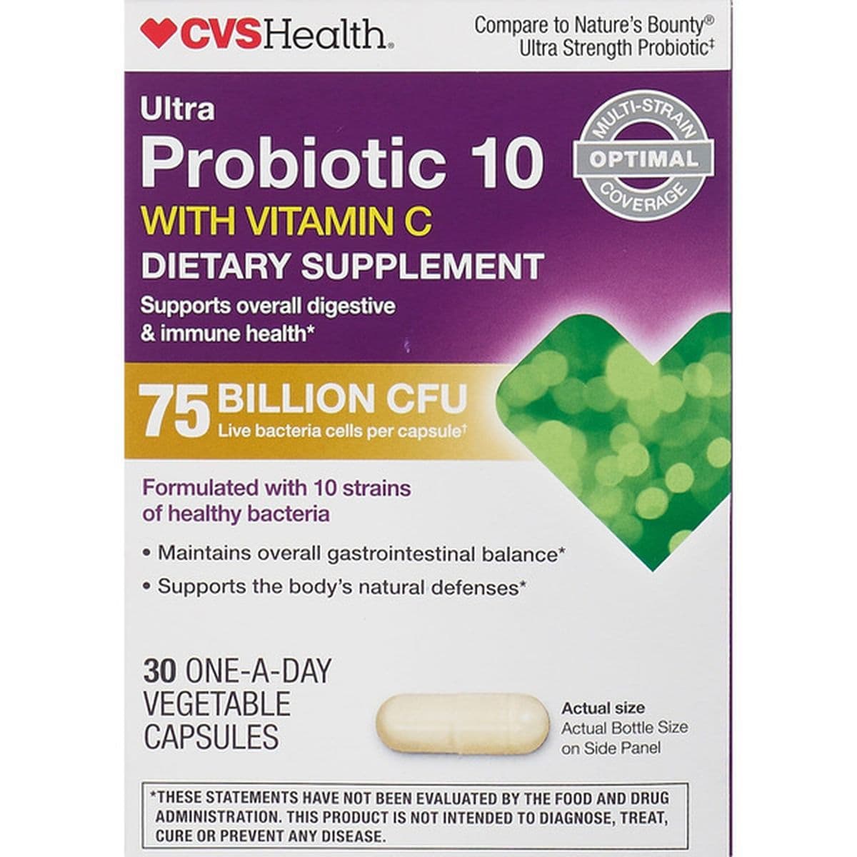CVS Health Probiotic 10 Billion CFU