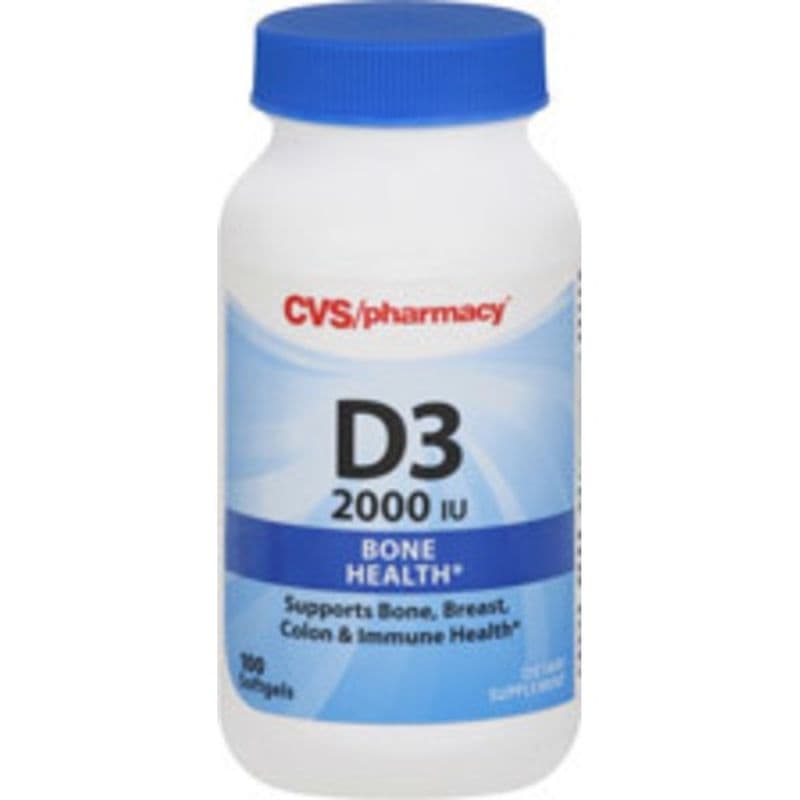 CVS Health Vitamin D3 2000 IU