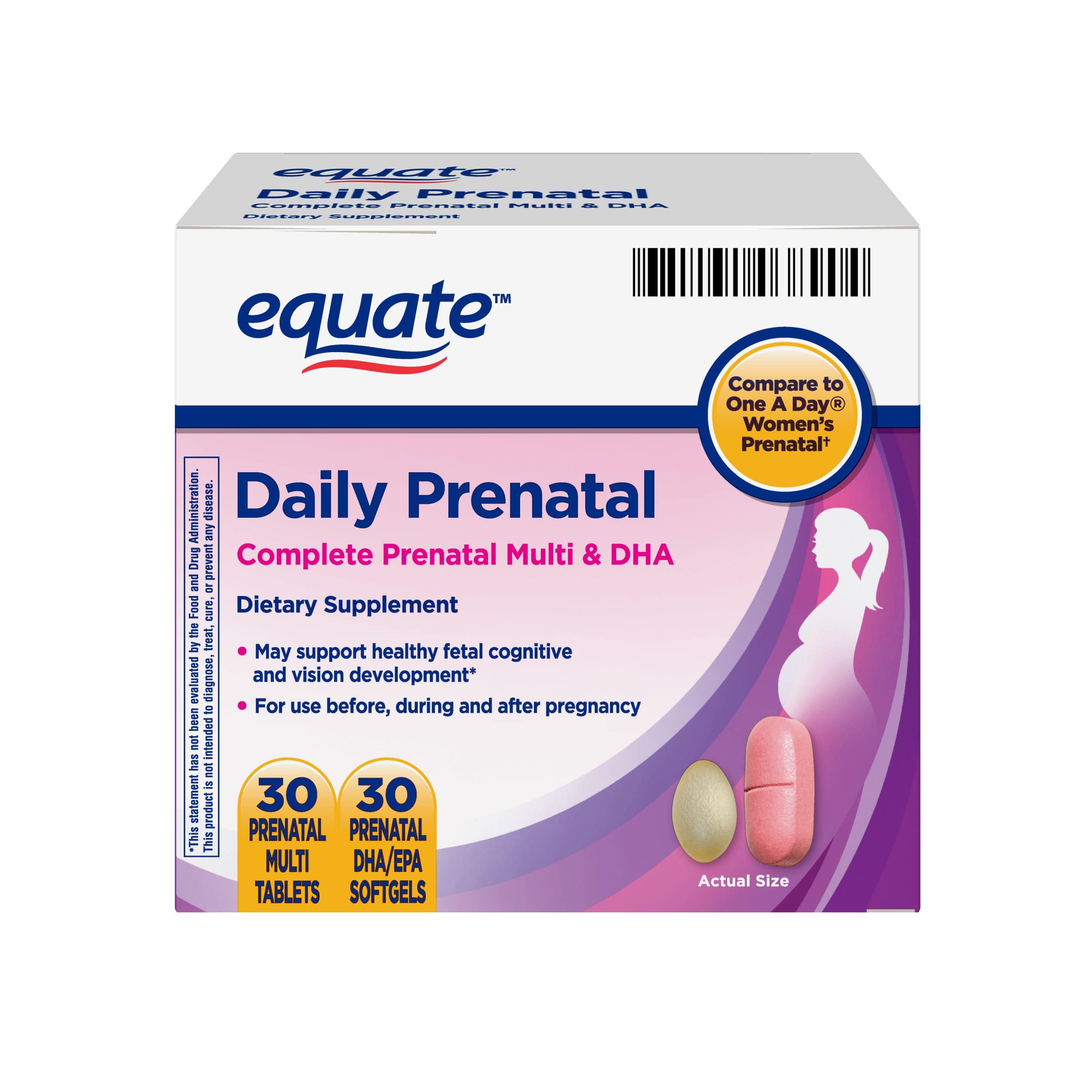 Equate Prenatal Multivitamin + DHA