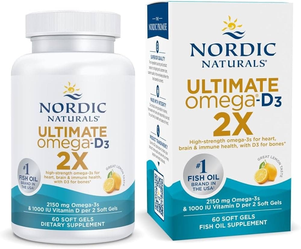Nordic Naturals Ultimate Omega + D3
