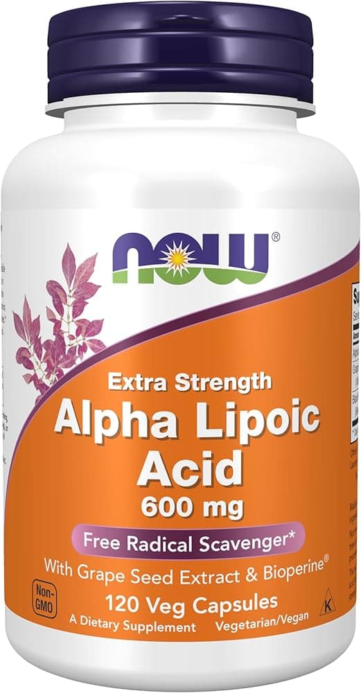 NOW Foods NOW Alpha Lipoic Acid 600mg