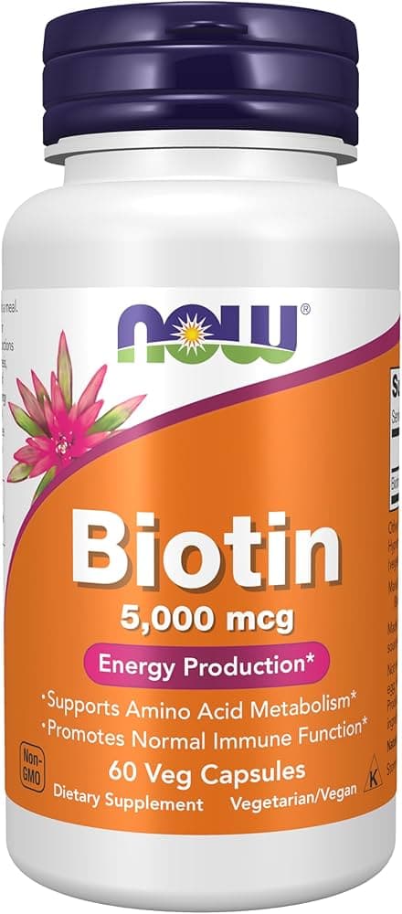 NOW Foods NOW Biotin 5000mcg