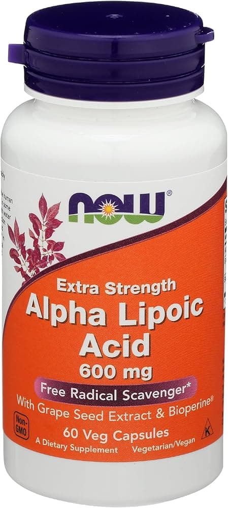 NOW Foods Alpha Lipoic Acid 600mg