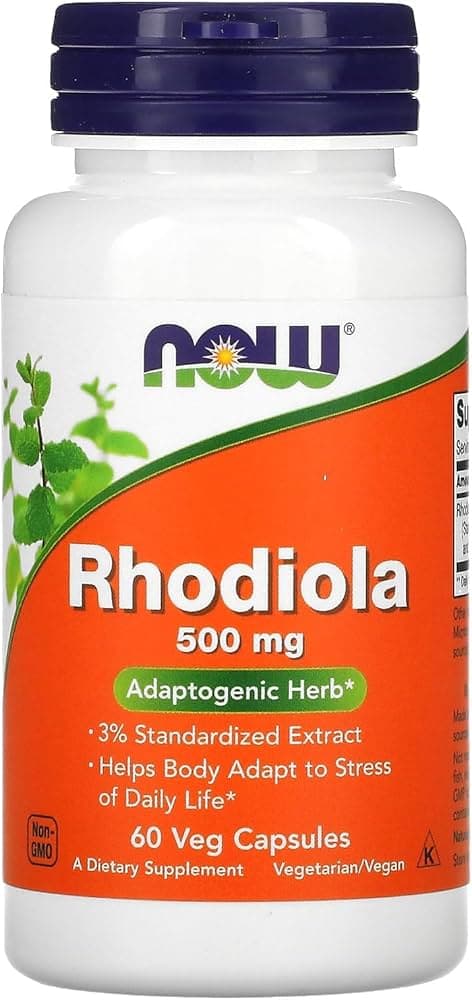 NOW Foods Rhodiola 500mg