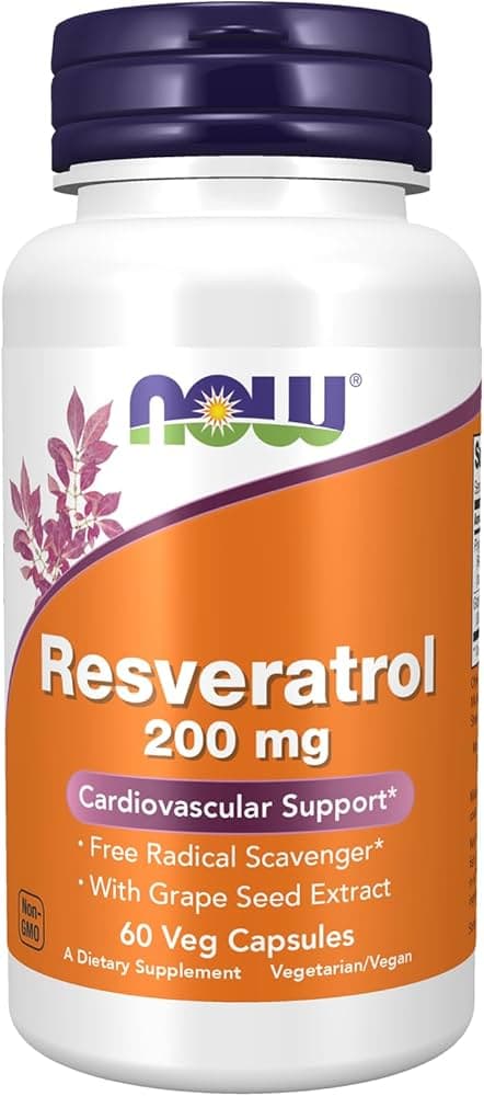 NOW Foods NOW Resveratrol 200mg