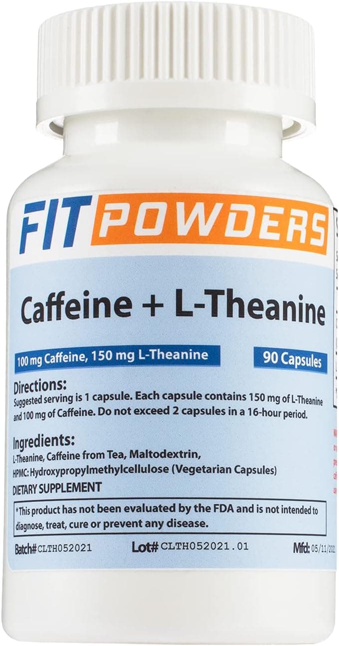 Nutricost Caffeine + L-Theanine