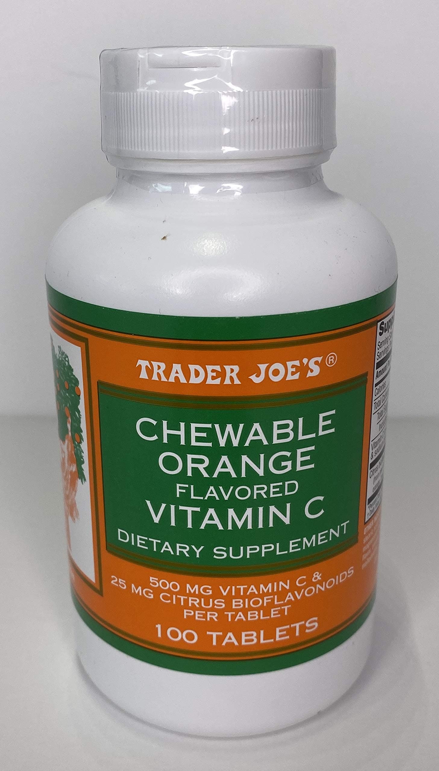 Trader Joe's Super Chewable Antioxidant Vitamin C